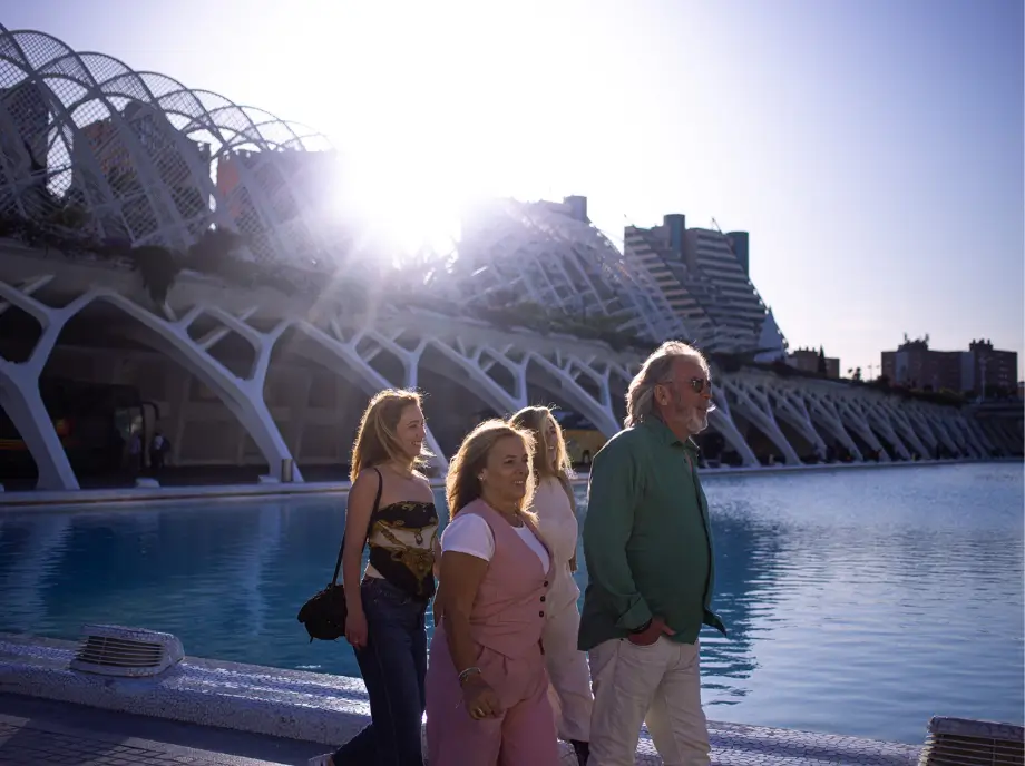 Recorrido guiado por la Ciudad de las Artes y las Ciencias