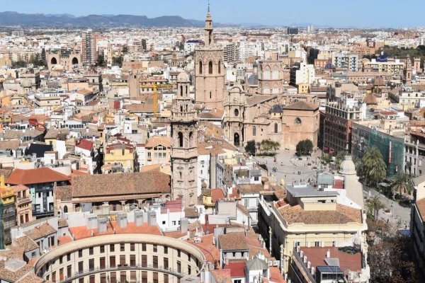 Historyczne centrum podczas prywatnej wycieczki po Walencji