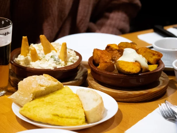 Tapas podczas wycieczki