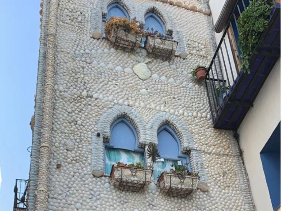 Casa de las Conchas en Peñíscola casco antiguo