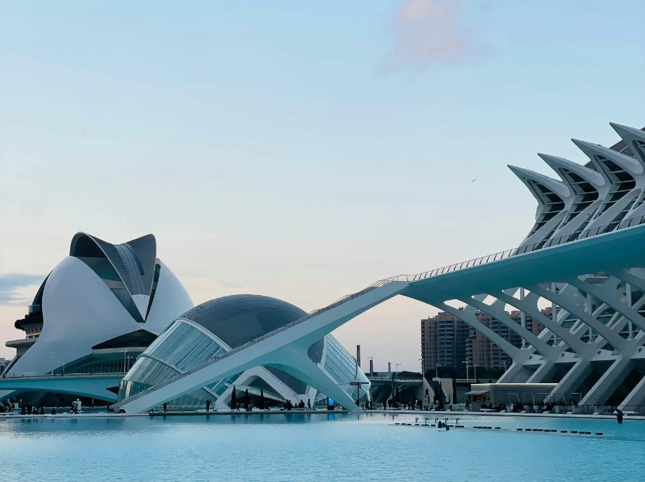 Arquitectura de la Ciudad de las Artes y las Ciencias de Valencia