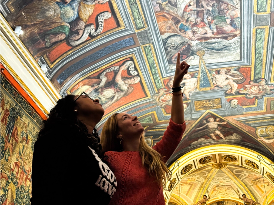 Frescos ocultos de Valencia, en el patriarca