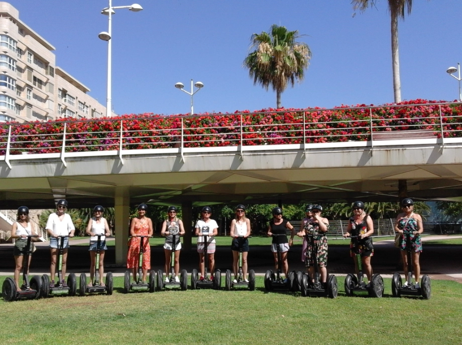 Participantes ruta en bici